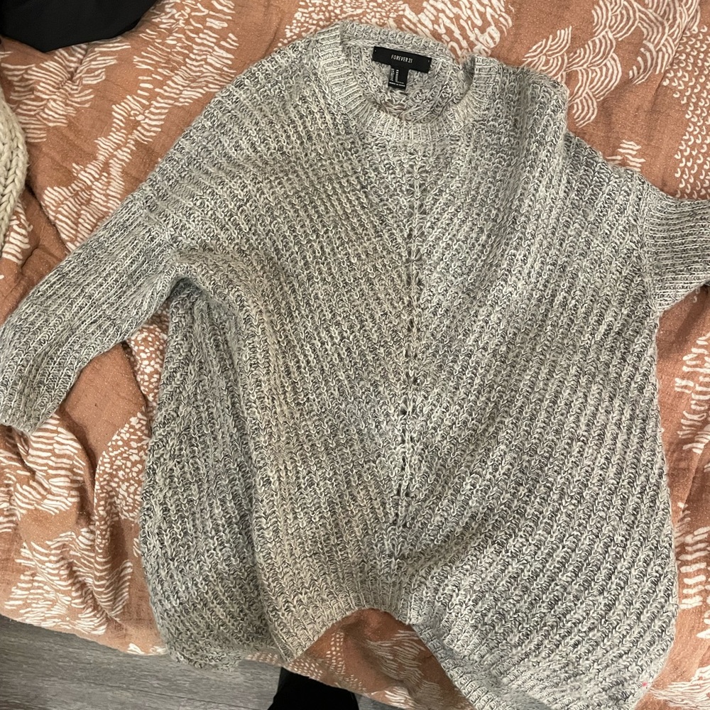 Sweater grey forever 21